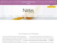 Tablet Screenshot of nittel-system.de